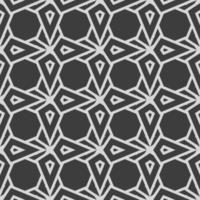 Geometric fabric abstract ethnic pattern vector