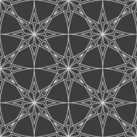 Geometric fabric abstract ethnic pattern vector