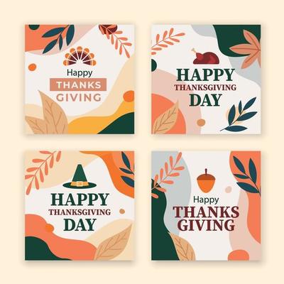 thanksgiving greeting card template