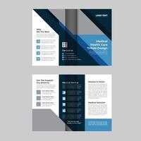 Medical  Health Care Brochure Templates vector