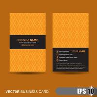 business card template vector