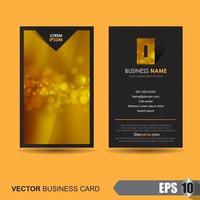 business card template vector