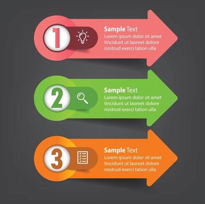 modern text box template banner Infographics