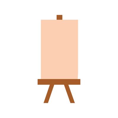 Free Vectors  wooden canvas, painting stand