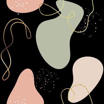 Plantilla de fondo de patrón transparente mínimo geométrico abstracto vector