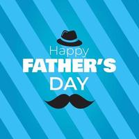 Father's Day Background Poster, flyer, greeting card or header for website vector