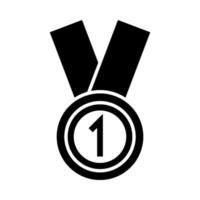 medalla de fútbol americano campeón juego deporte profesional y recreativo silueta diseño icono vector