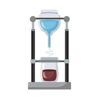 coffee pot flat style icon vector