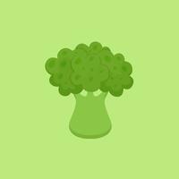 vector stock de brócoli