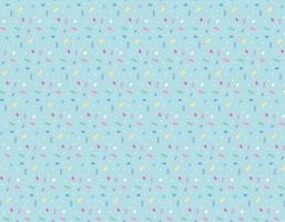 Cute candy-like dots appear repeatedly on the sky blue background. vector