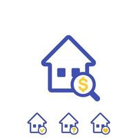 house search vector icons