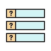 Questions Vector Icon