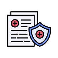 Medical Insurance Icon vector