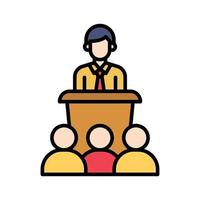 Conference Vector Icon