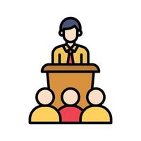 Conference Vector Icon