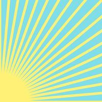 Simple sunburst pattern abstract background converging lines vector