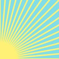 Simple sunburst pattern abstract background converging lines vector