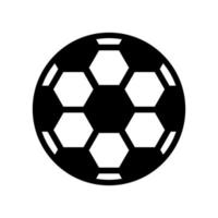 icono de línea de globo de deporte de fútbol vector