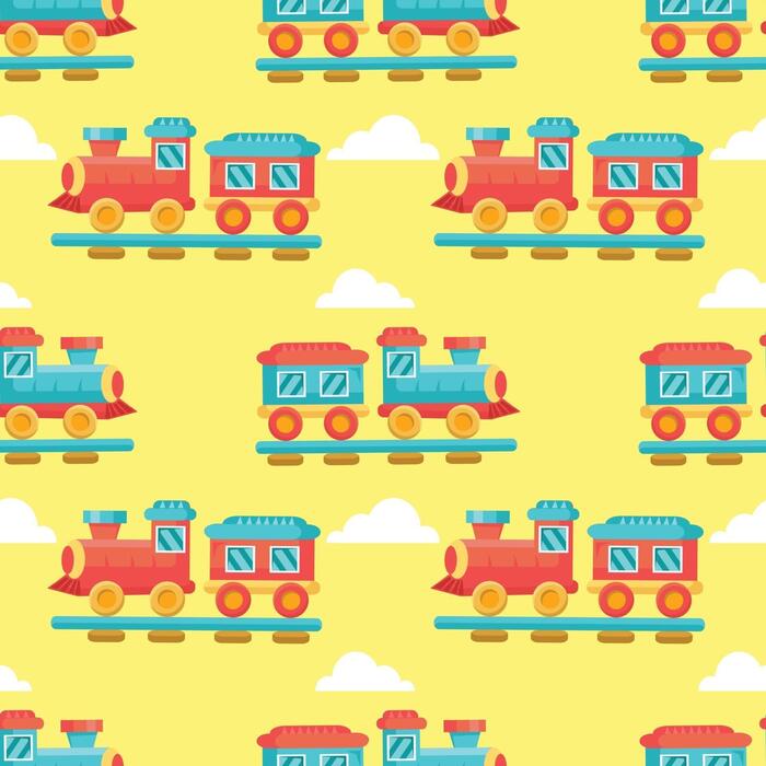 Train Pattern Vector Art, Icons, and Graphics for Free Download