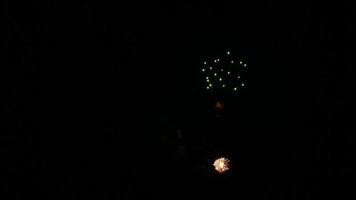 Fourth of July fireworks video