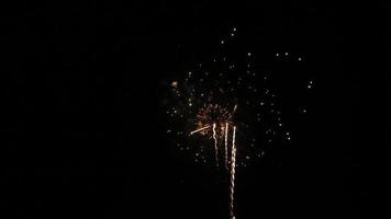 Fourth of July fireworks video