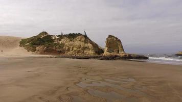 Rock formations along Oregon coast
