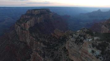 luchtfoto van de Grand Canyon video