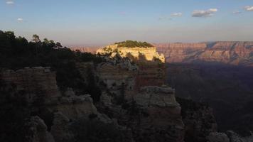 luchtfoto van de Grand Canyon video