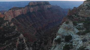 veduta aerea del grand canyon video