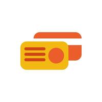 credit card ecommerce isolated icon vector