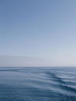 Calm Sea And Blue Sky photo