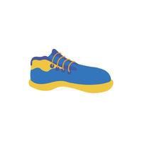 tennis shoe sport wear icon vector