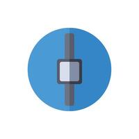 smart watch technology isolated icon vector