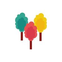 sweet cottons colors isolated icon vector