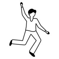 Isolated avatar man vector design