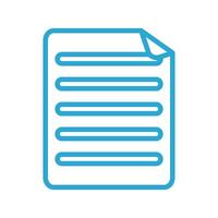 Isolated document vector design