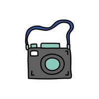 photographic camera device isolated icon vector