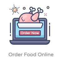 Order Food Online vector