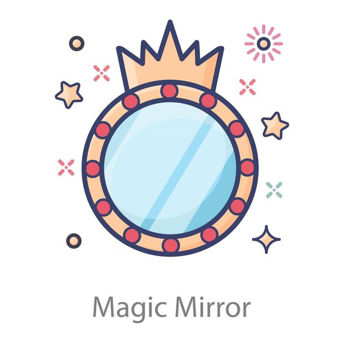 Magic Mirror Vector Art, Icons, and Graphics for Free Download