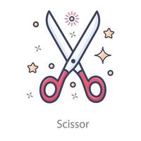 Scissors Hair Trimming vector