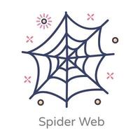 Spider Net and Web vector