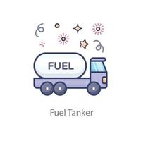 Fuel Tank Transport vector