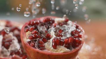 Pomegranate splash in super slow motion, shot with Phantom Flex 4K camera. video