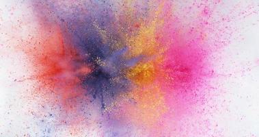 Colorful powder exploding in super slow motion.  Shot on Phantom Flex 4K high speed camera. video