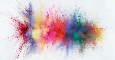 Colorful powder exploding in super slow motion.  Shot on Phantom Flex 4K high speed camera. video