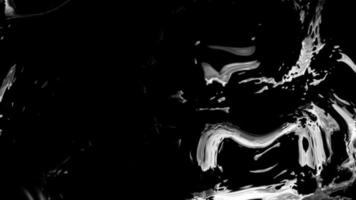Schwarz-Weiß-Grunge-Übergang Alpha-Matte-Effekt video