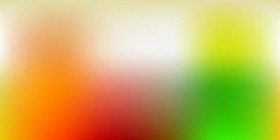 Light Green Yellow vector blur pattern