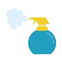 disinfectant spray bottle product flat style vector