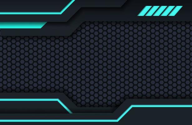 Dark black and blue minimal tech background abstract modern texture design. Futuristic modern tech innovation concept background