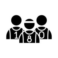 basketball game team players recreation sport silhouette style icon vector